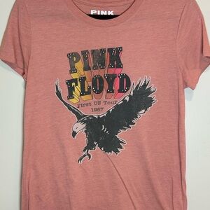 Lucky Brand Pink Graphic Tee